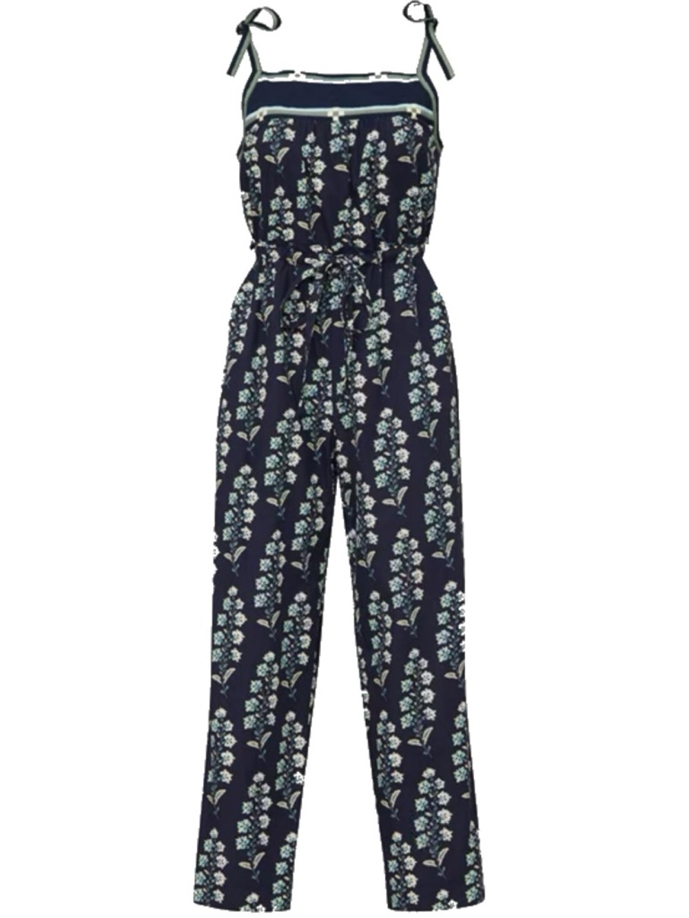 Le Vie Rebecca Taylor Sleeveless Larkspur Jumpsuit